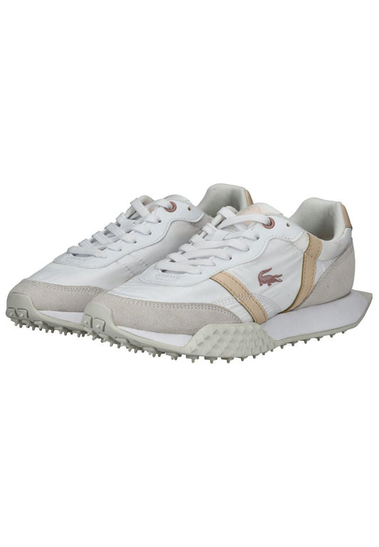 Lacoste Sneaker Leder/Textil Weiß