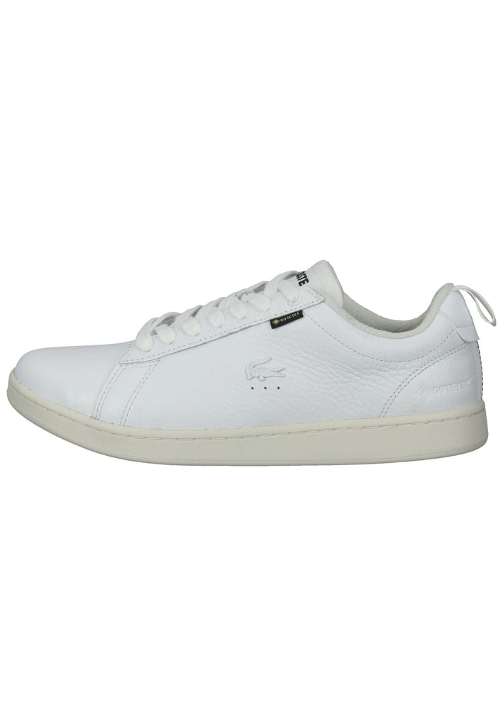 Lacoste Sneaker Leder/Textil Weiß/Beige