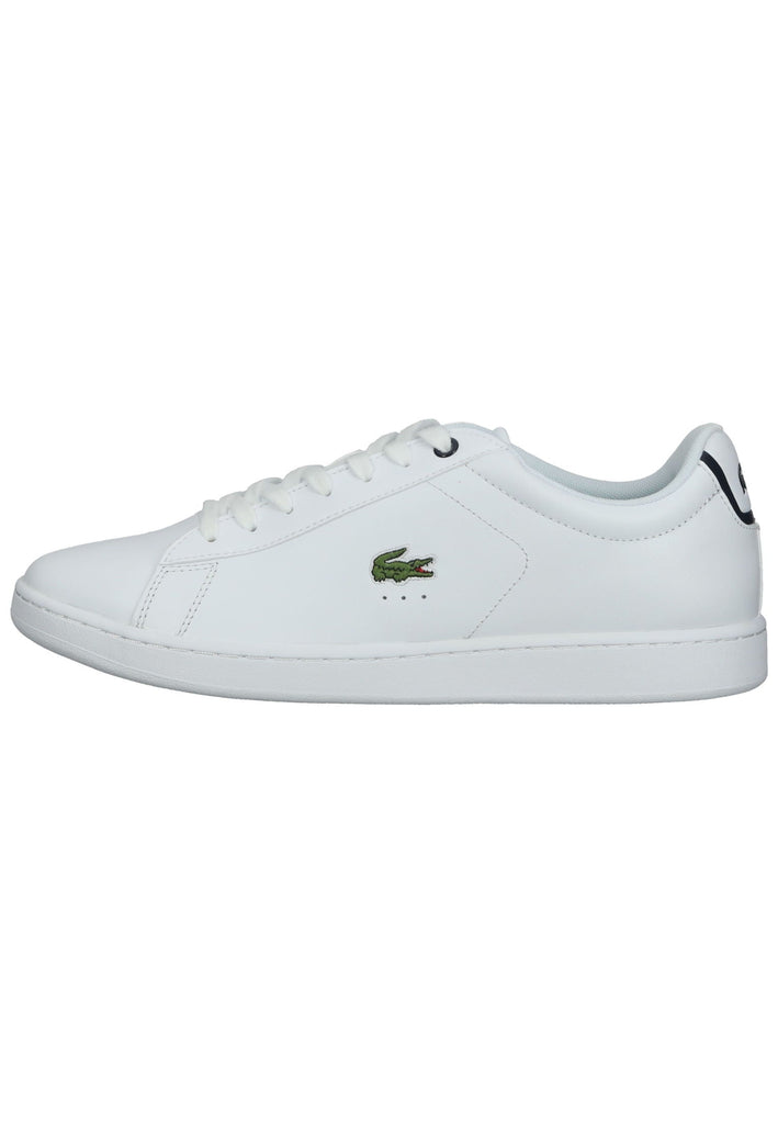 Lacoste Sneaker Leder/Textil Weiß/Blau