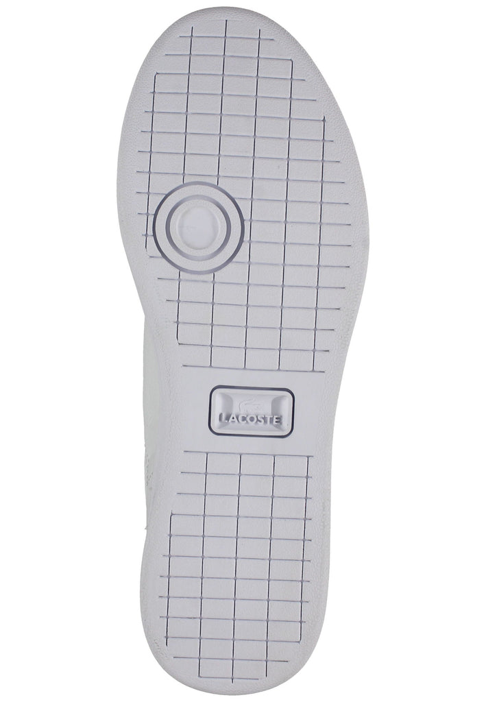 Lacoste Sneaker Leder/Textil Weiß/Grau