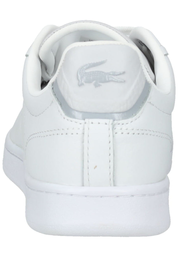 Lacoste Sneaker Leder/Textil Weiß/Grau