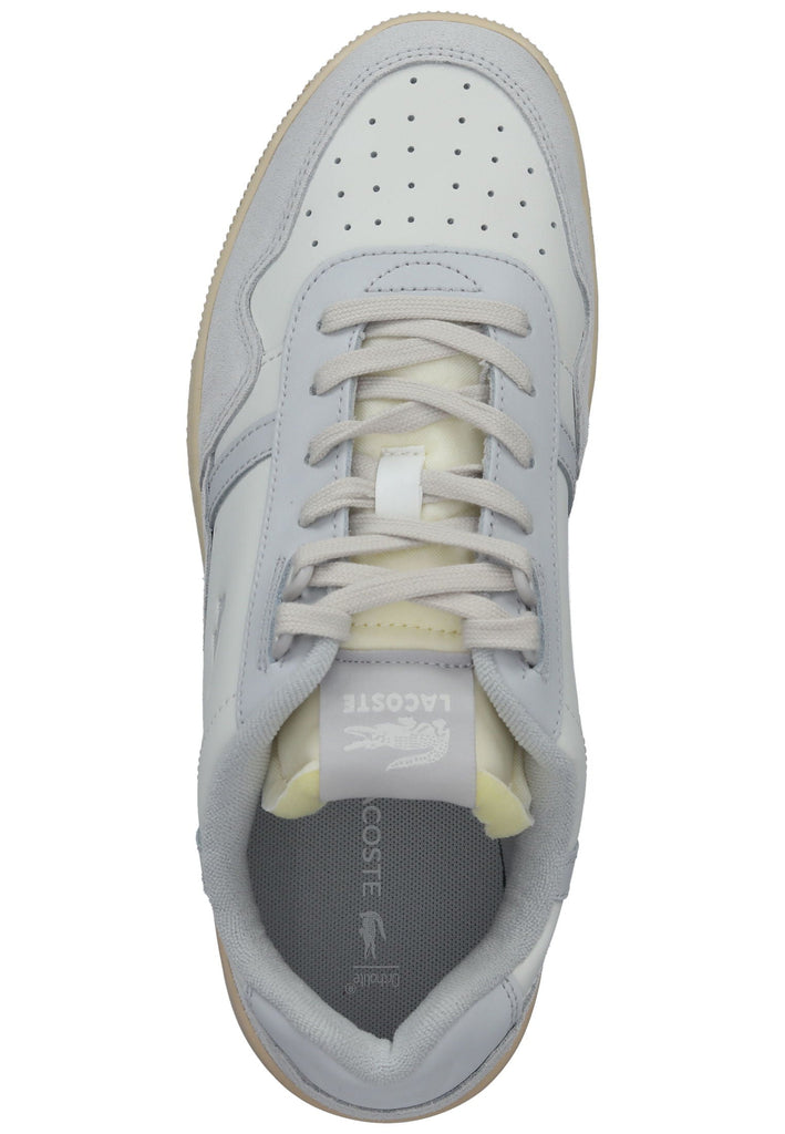 Lacoste Sneaker Leder/Textil Weiß/Grau