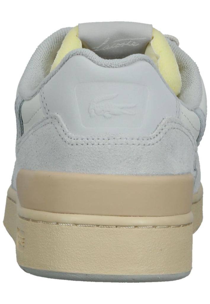 Lacoste Sneaker Leder/Textil Weiß/Grau