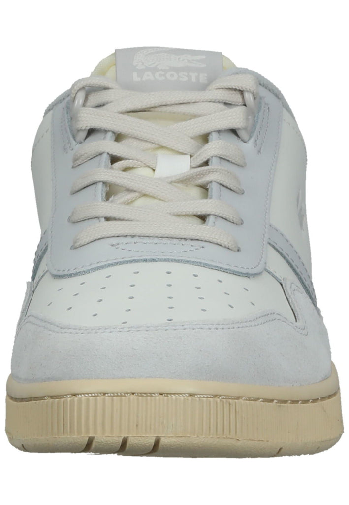 Lacoste Sneaker Leder/Textil Weiß/Grau