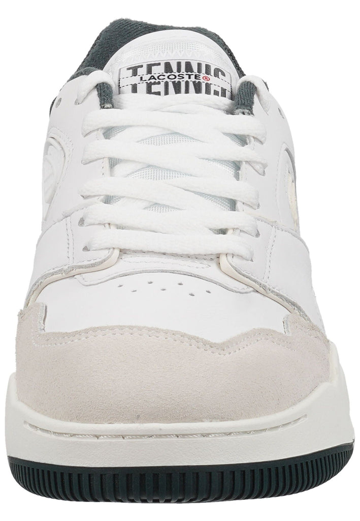 Lacoste Sneaker Leder/Textil Weiß/Grün