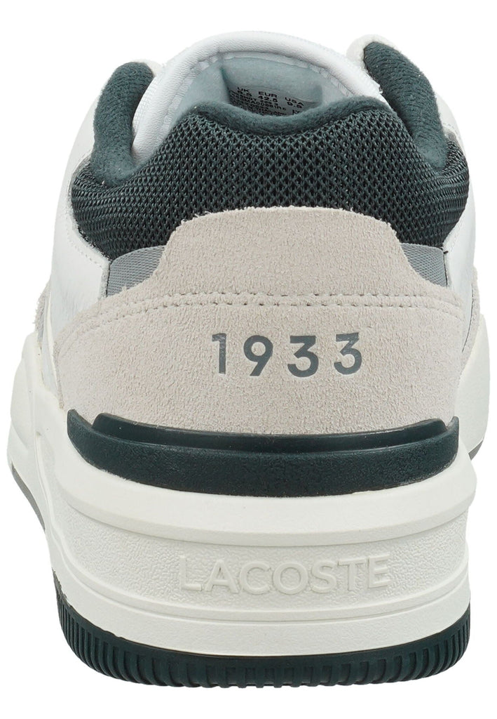 Lacoste Sneaker Leder/Textil Weiß/Grün