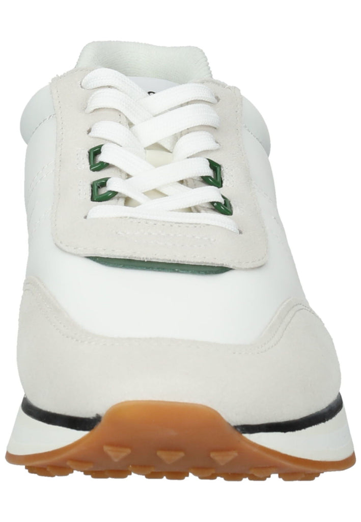 Lacoste Sneaker Leder/Textil Weiß/Grün