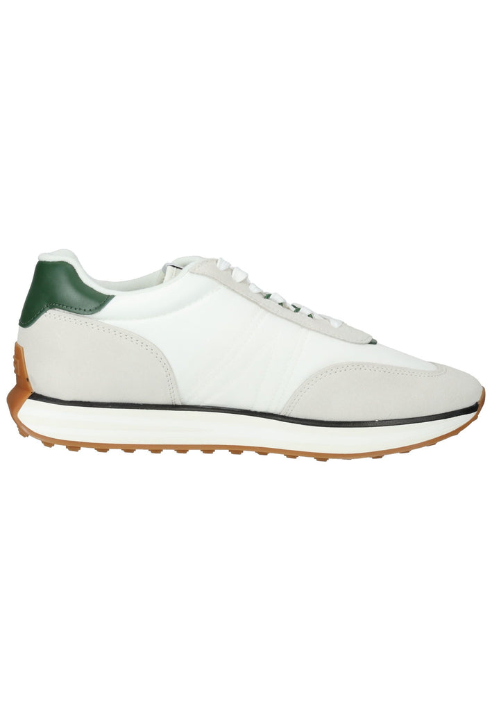 Lacoste Sneaker Leder/Textil Weiß/Grün