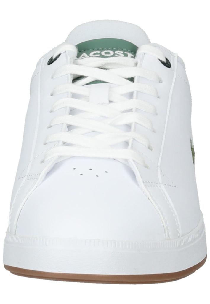 Lacoste Sneaker Leder/Textil Weiß/Grün