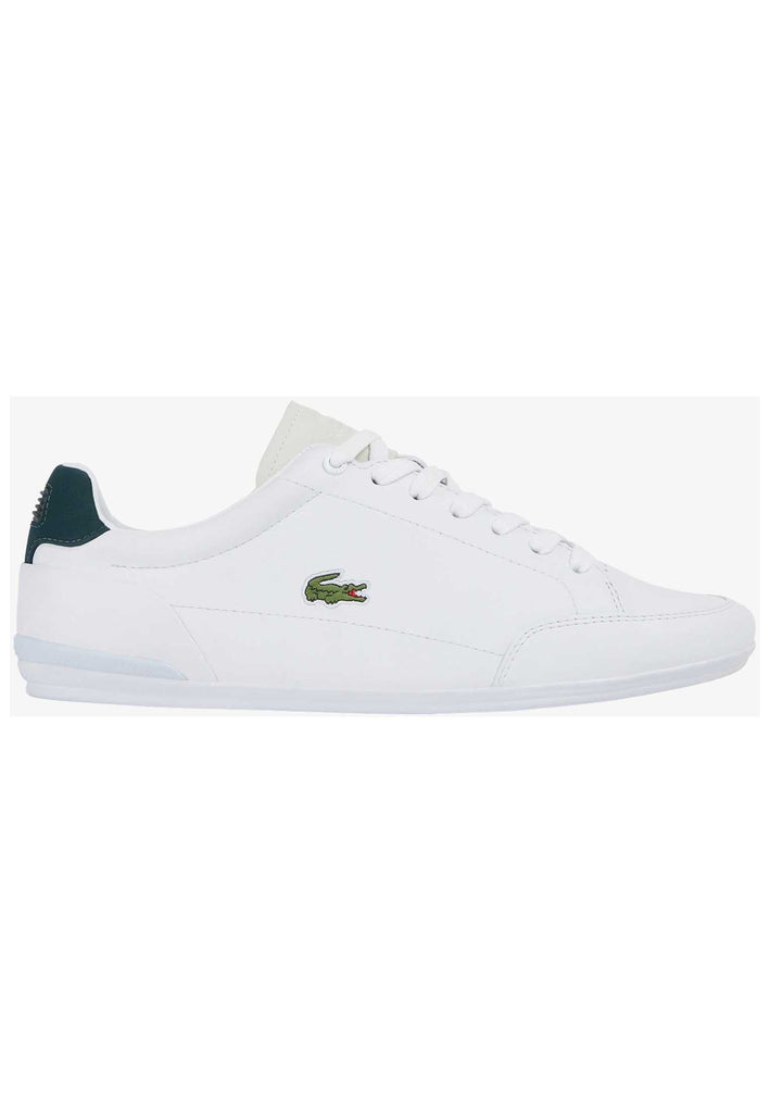 Lacoste Sneaker Leder/Textil Weiß/Grün