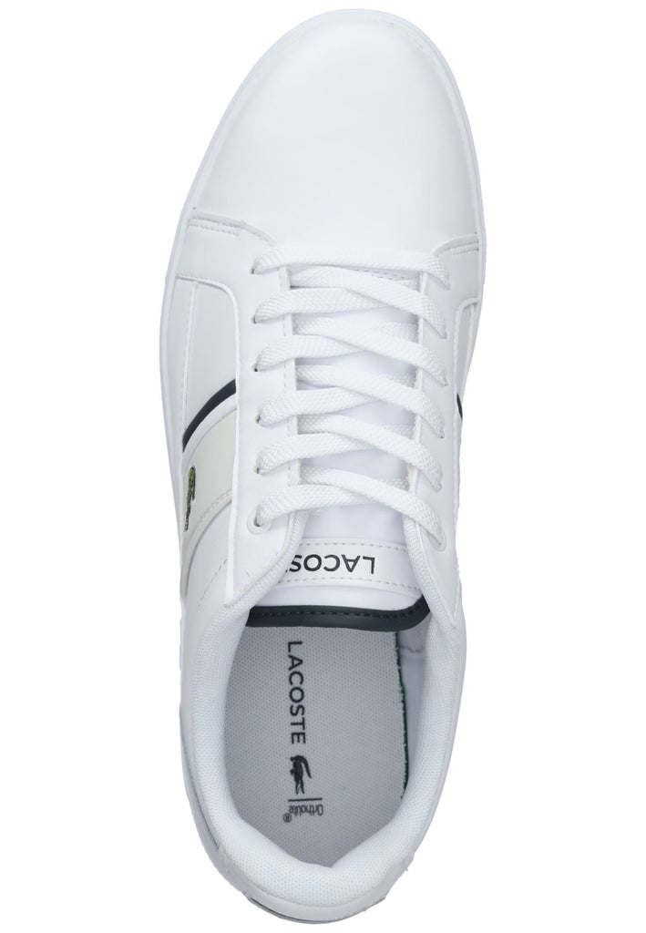 Lacoste Sneaker Leder/Textil Weiß/Grün