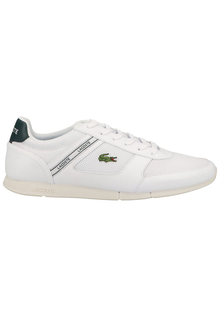 Lacoste Sneaker Leder/Textil Weiß/Grün