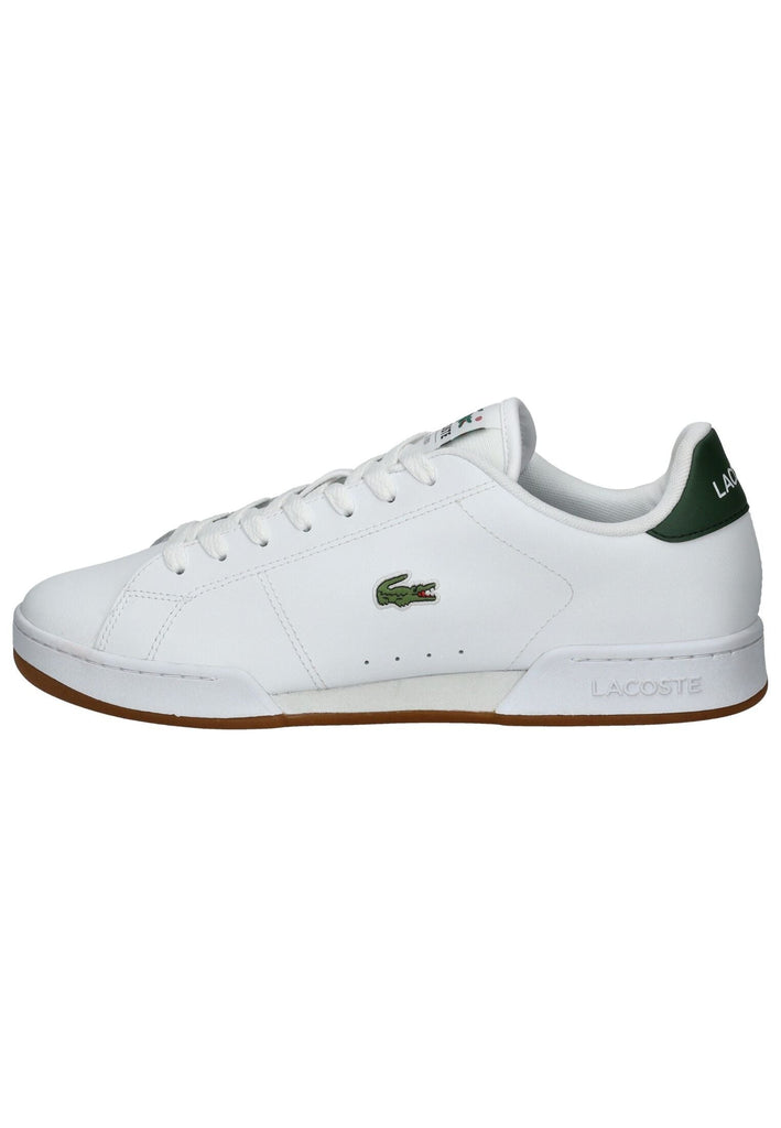 Lacoste Sneaker Leder/Textil Weiß/Grün