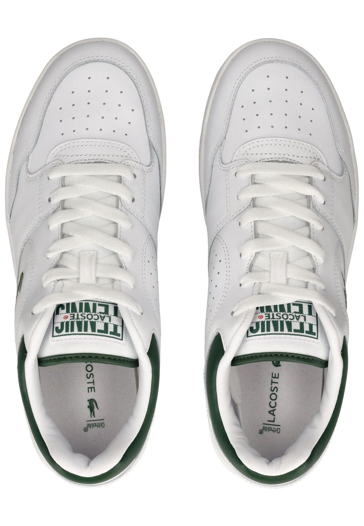 Lacoste Sneaker Leder/Textil Weiß/Grün