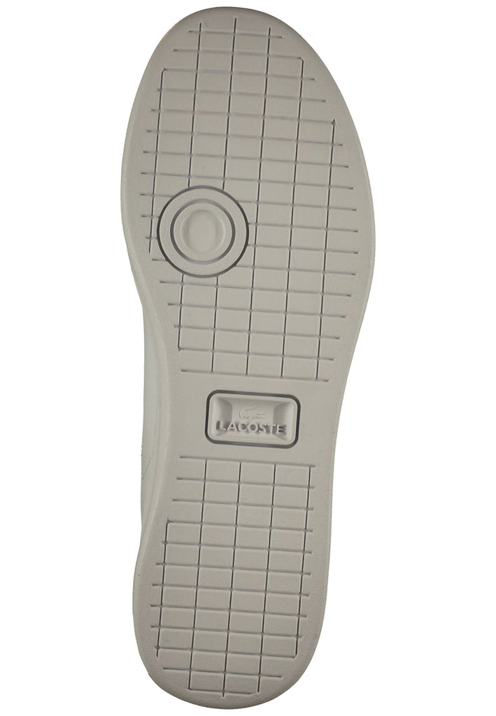 Lacoste Sneaker Leder/Textil Weiß/Navy