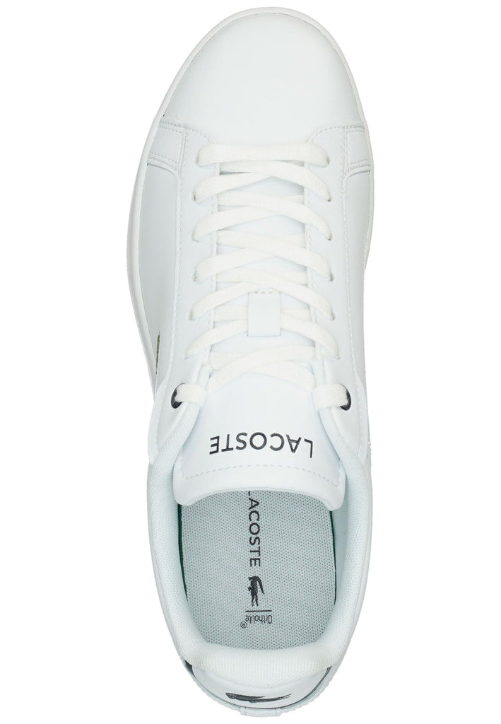 Lacoste Sneaker Leder/Textil Weiß/Navy