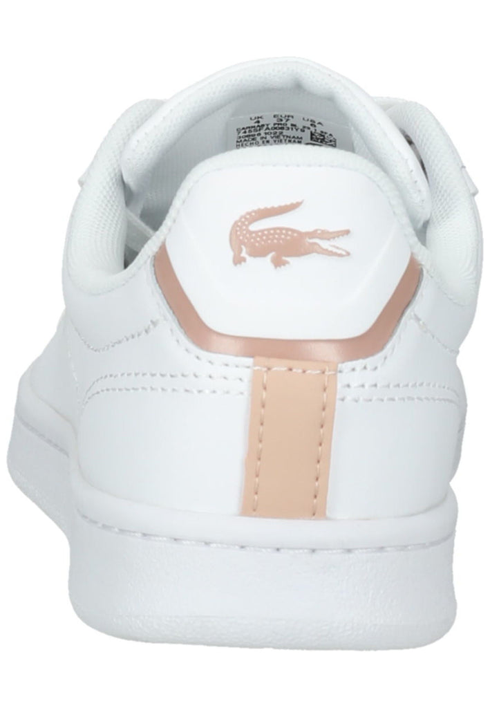 Lacoste Sneaker Leder/Textil Weiß/Pink