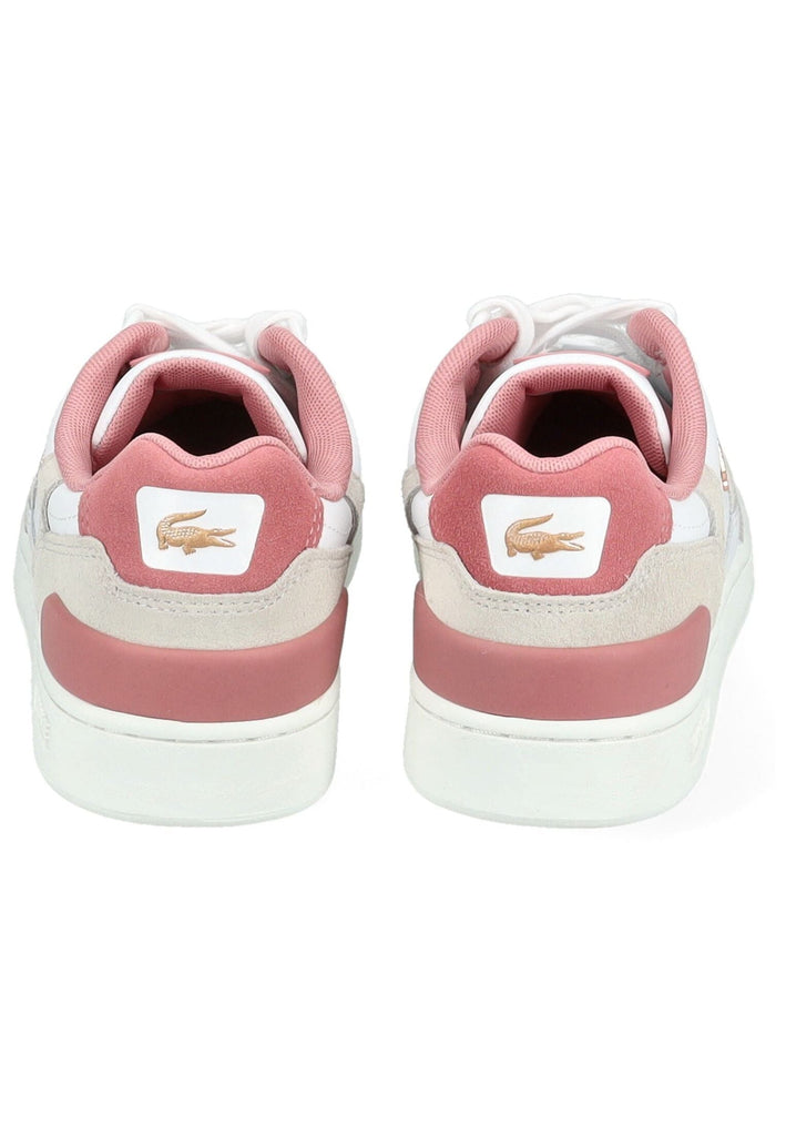 Lacoste Sneaker Leder/Textil Weiß/Pink