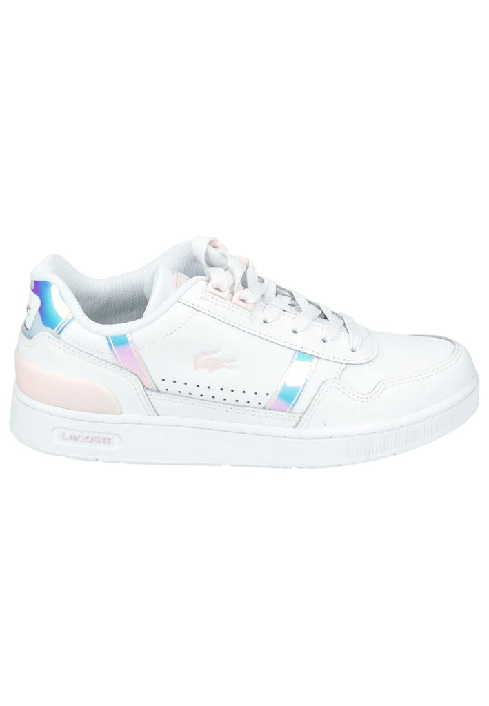 Lacoste Sneaker Leder/Textil Weiß/Pink
