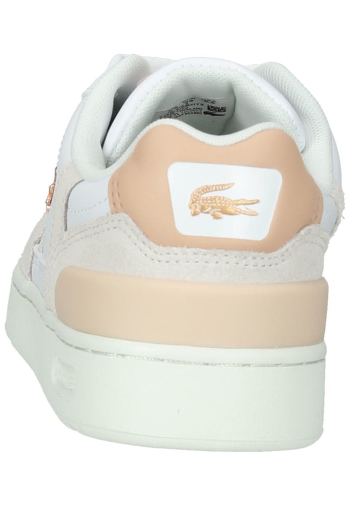 Lacoste Sneaker Leder/Textil Weiß/Pink