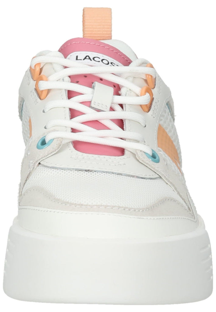Lacoste Sneaker Leder/Textil Weiß/Pink