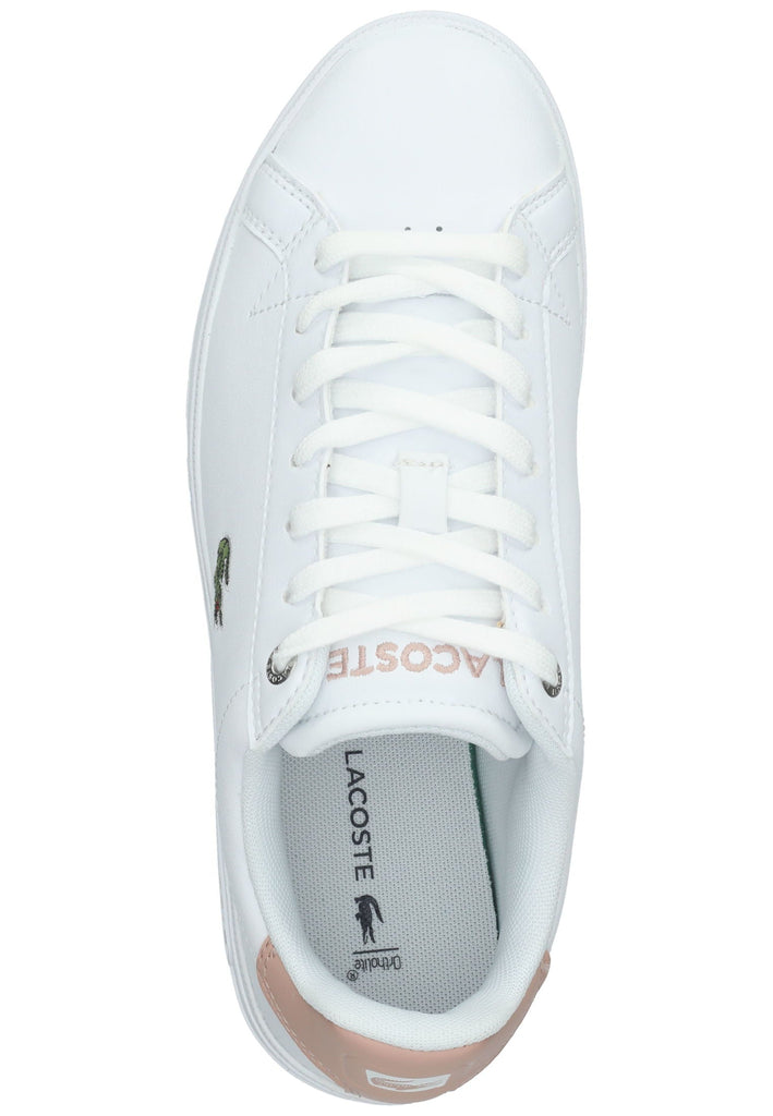 Lacoste Sneaker Leder/Textil Weiß/Pink