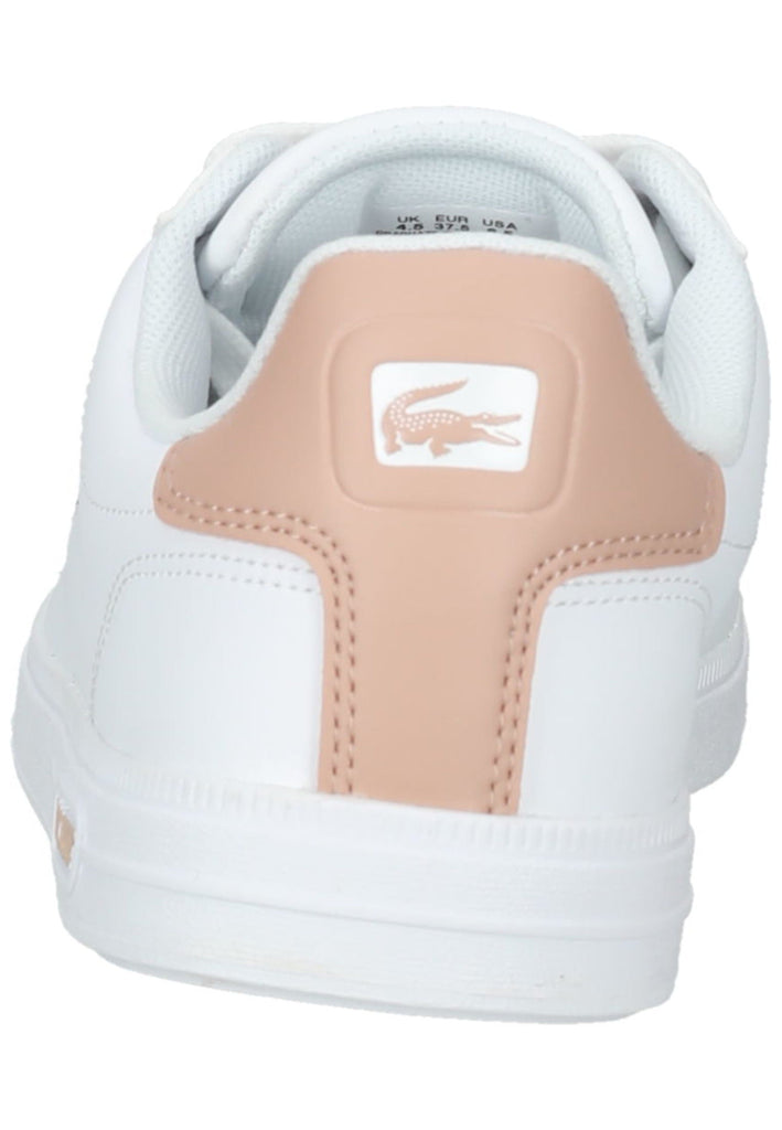 Lacoste Sneaker Leder/Textil Weiß/Pink