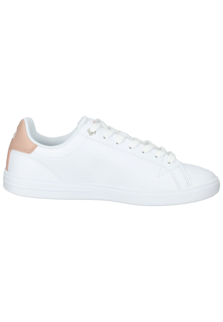 Lacoste Sneaker Leder/Textil Weiß/Pink