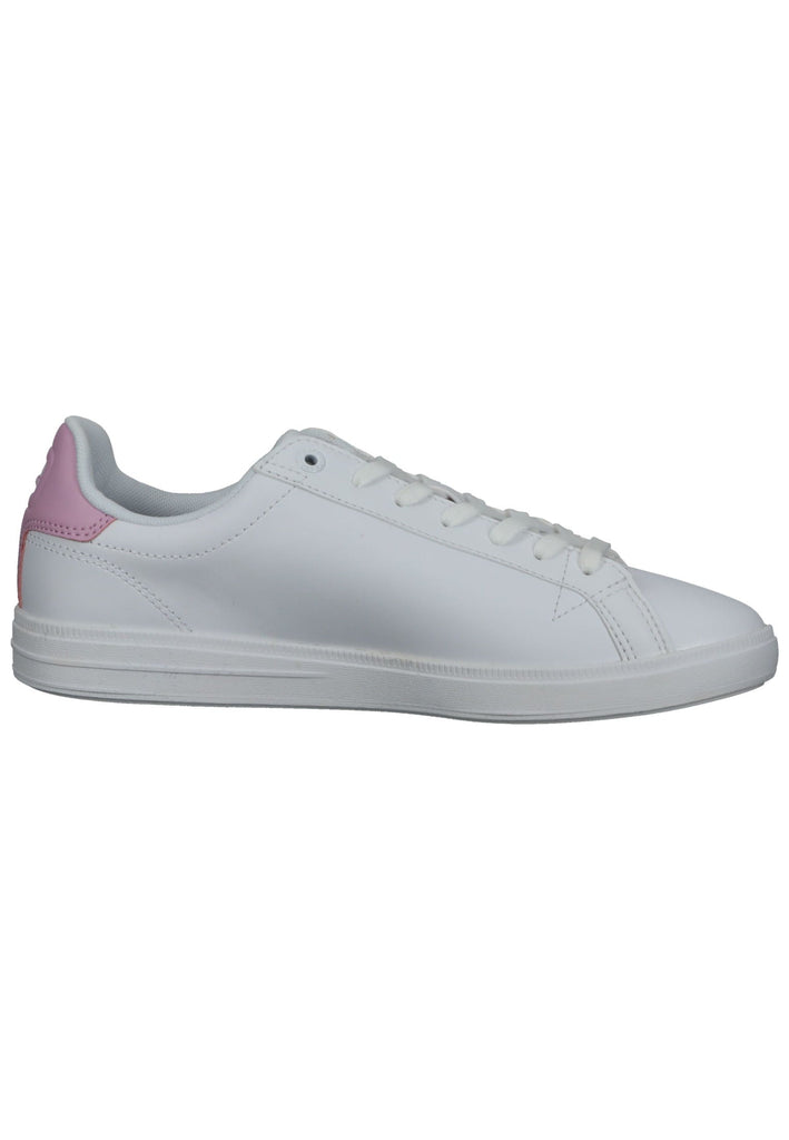 Lacoste Sneaker Leder/Textil Weiß/Pink