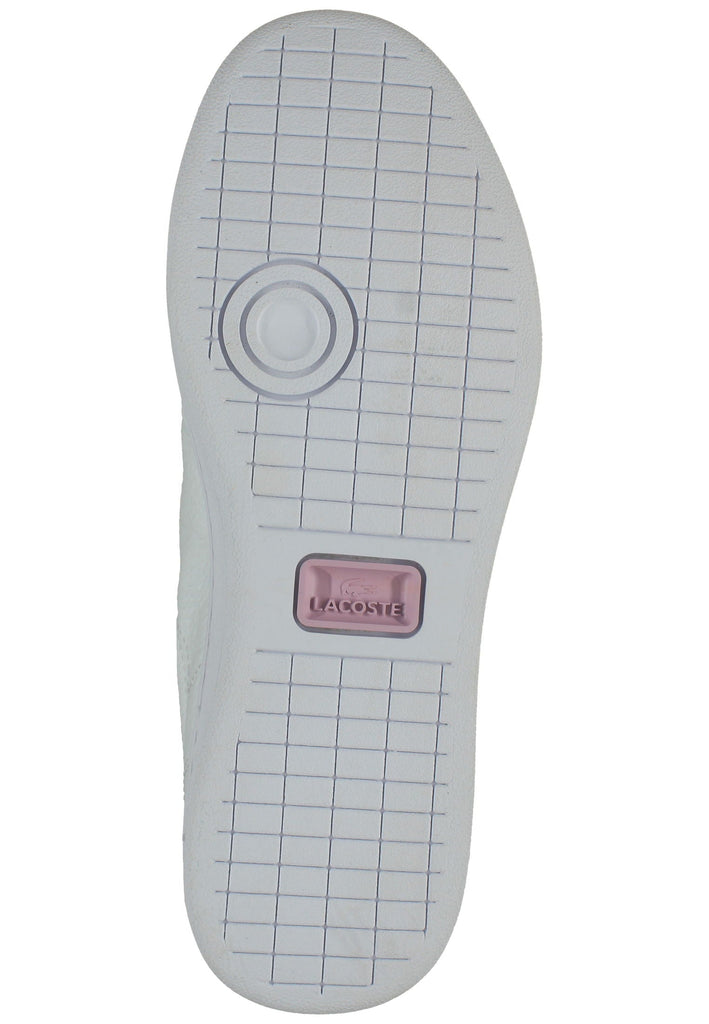 Lacoste Sneaker Leder/Textil Weiß/Pink