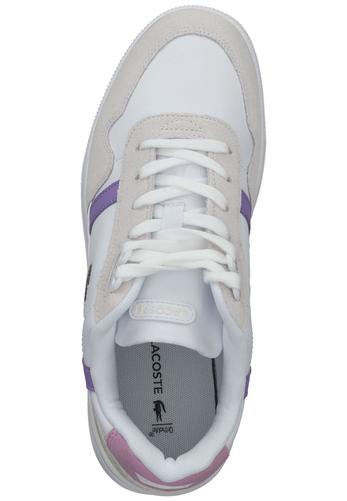 Lacoste Sneaker Leder/Textil Weiß/Pink