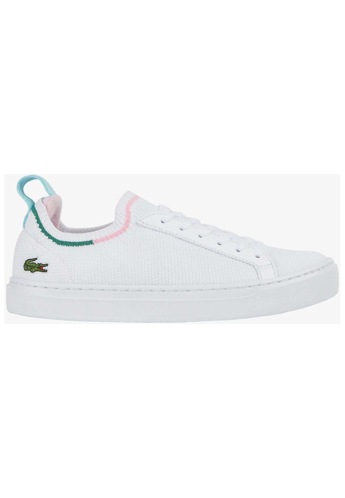 Lacoste Sneaker Leder/Textil Weiß/Pink