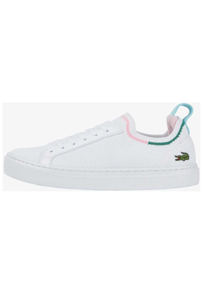 Lacoste Sneaker Leder/Textil Weiß/Pink