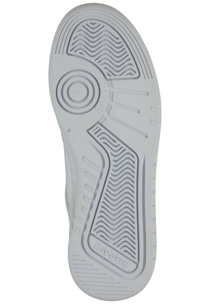 Lacoste Sneaker Leder/Textil Weiß/Rosa