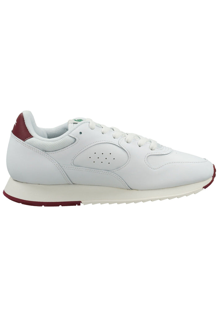 Lacoste Sneaker Leder/Textil Weiß/Rot