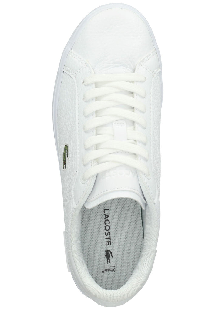 Lacoste Sneaker Leder Weiß