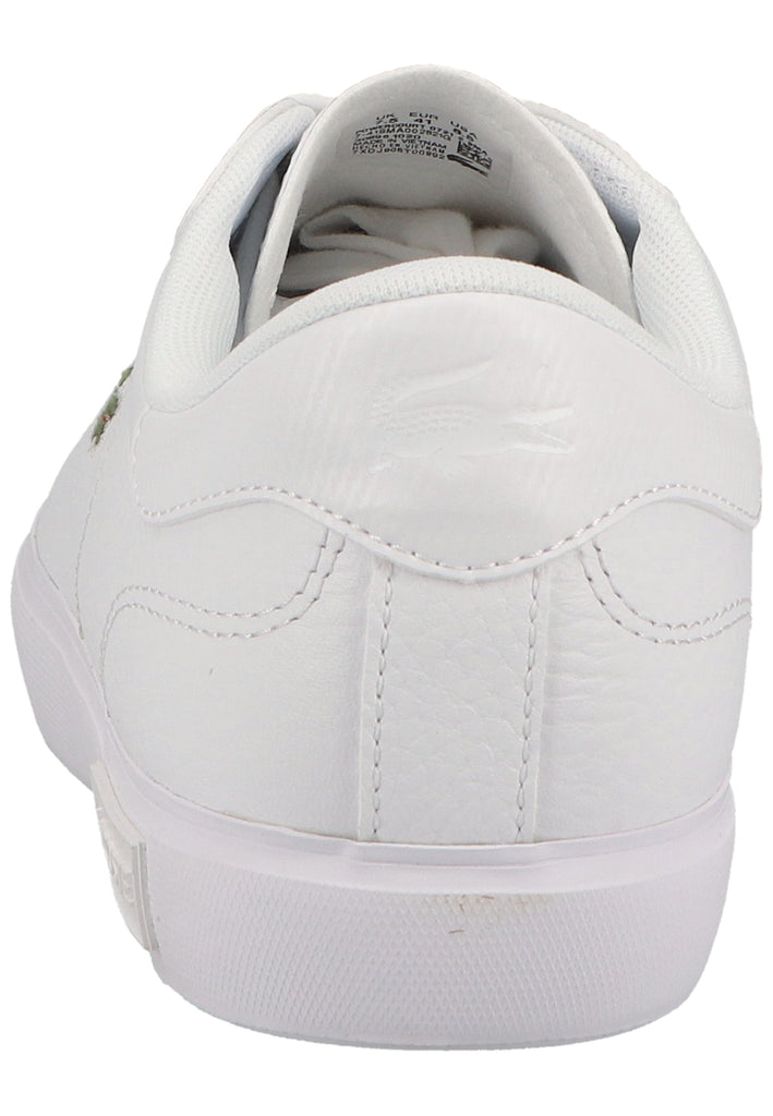 Lacoste Sneaker Leder Weiß