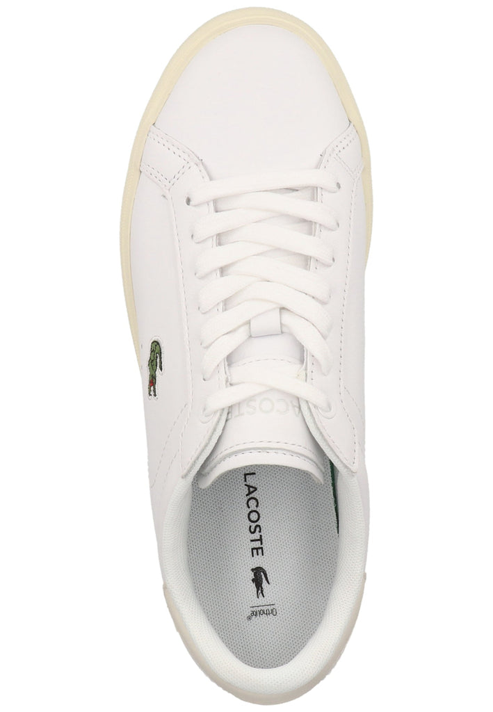 Lacoste Sneaker Leder Weiß