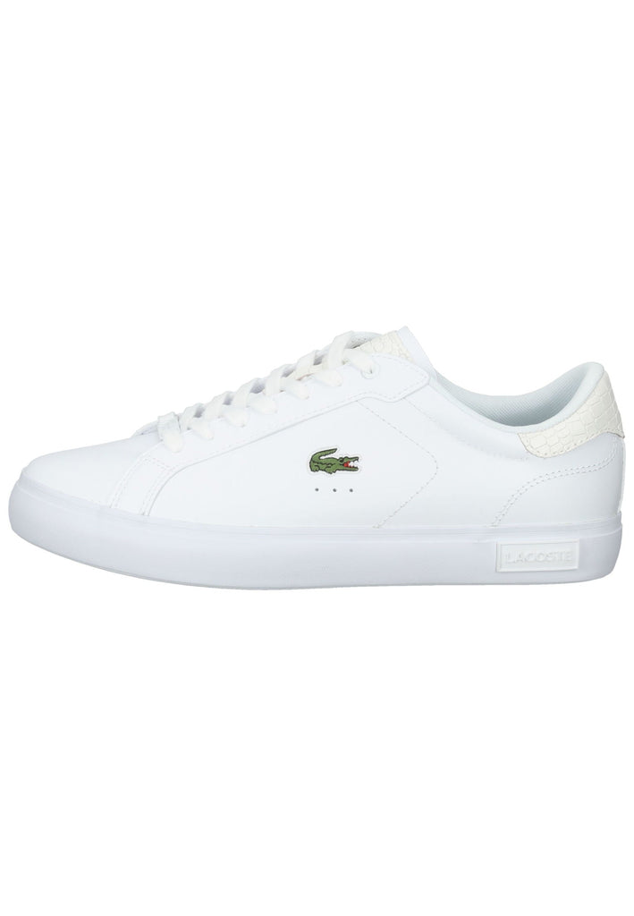 Lacoste Sneaker Leder Weiß/Beige