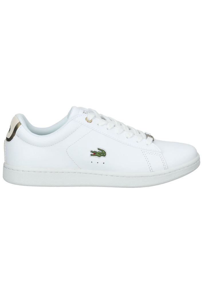Lacoste Sneaker Leder Weiß/Beige