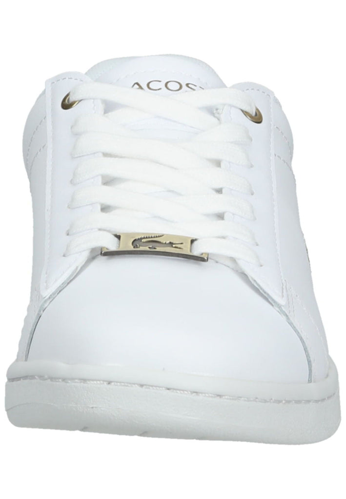 Lacoste Sneaker Leder Weiß/Beige