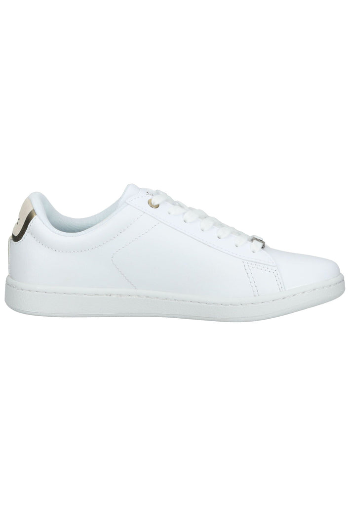 Lacoste Sneaker Leder Weiß/Beige