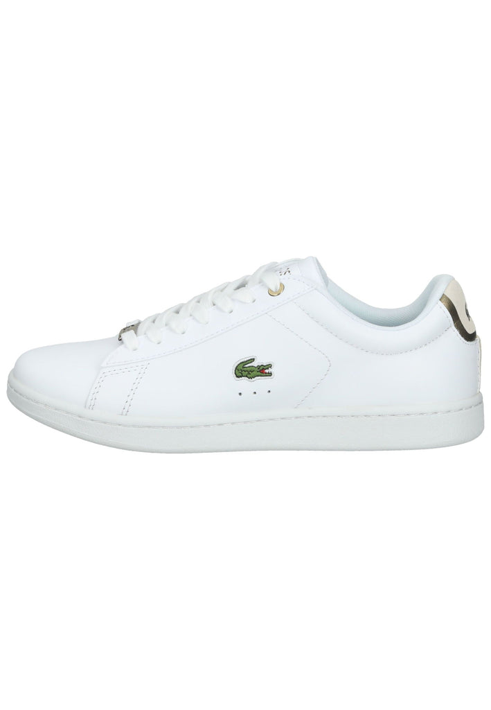 Lacoste Sneaker Leder Weiß/Beige