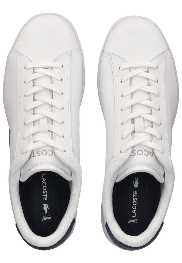 Lacoste Sneaker Leder Weiß/Blau