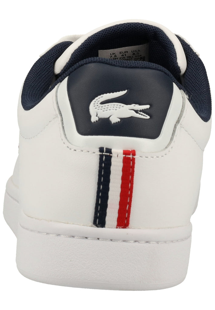 Lacoste Sneaker Leder Weiß/Blau