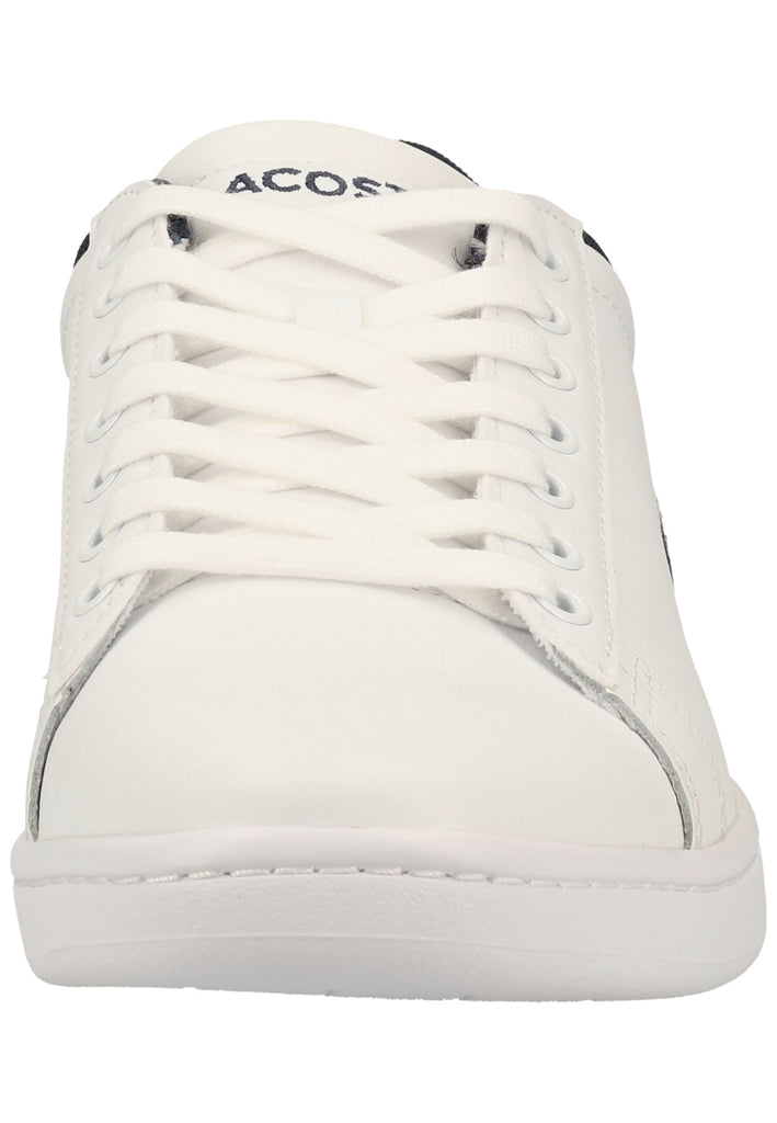 Lacoste Sneaker Leder Weiß/Blau