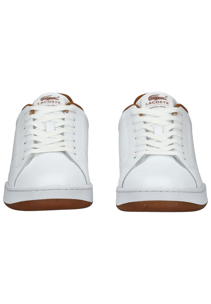 Lacoste Sneaker Leder Weiß/Braun