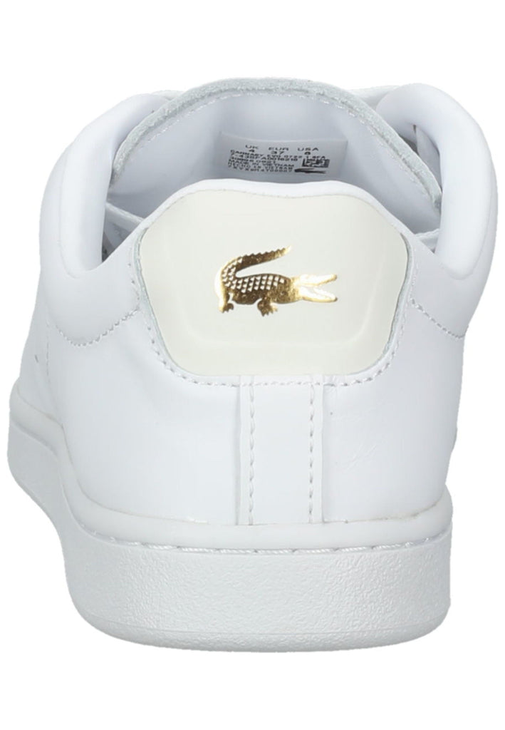 Lacoste Sneaker Leder Weiß/Gold