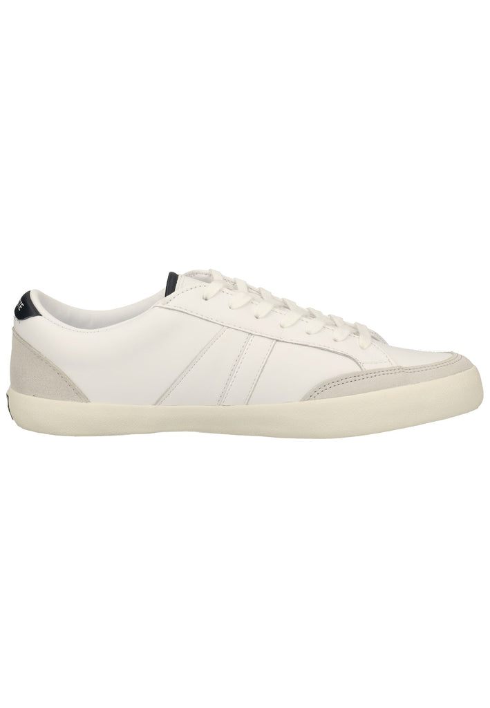 Lacoste Sneaker Leder Weiß/Grau