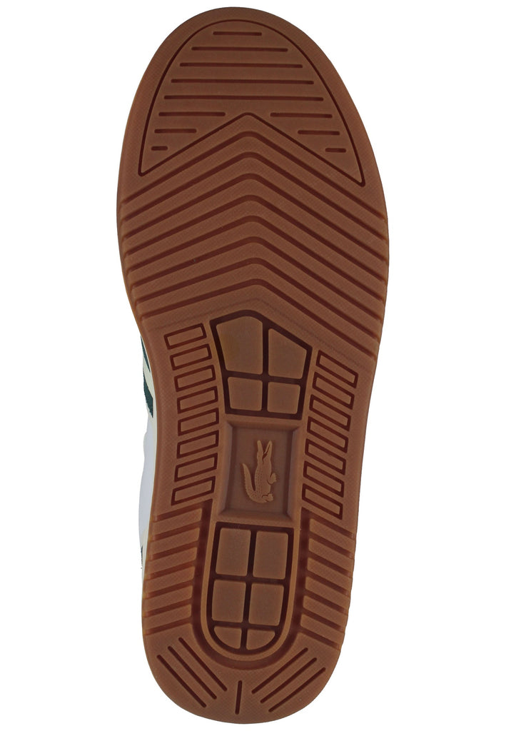 Lacoste Sneaker Leder Weiß/Grün